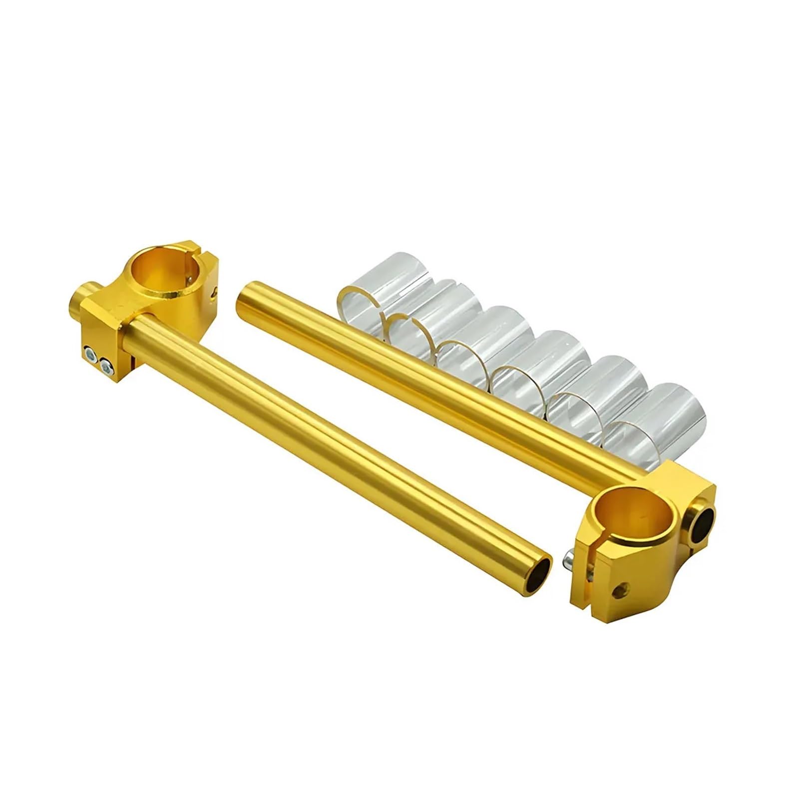 manubri moto Per moto da corsa su strada 1 paio | Manubrio diviso per moto 26mm 30mm 31mm Manubrio con clip regolabile