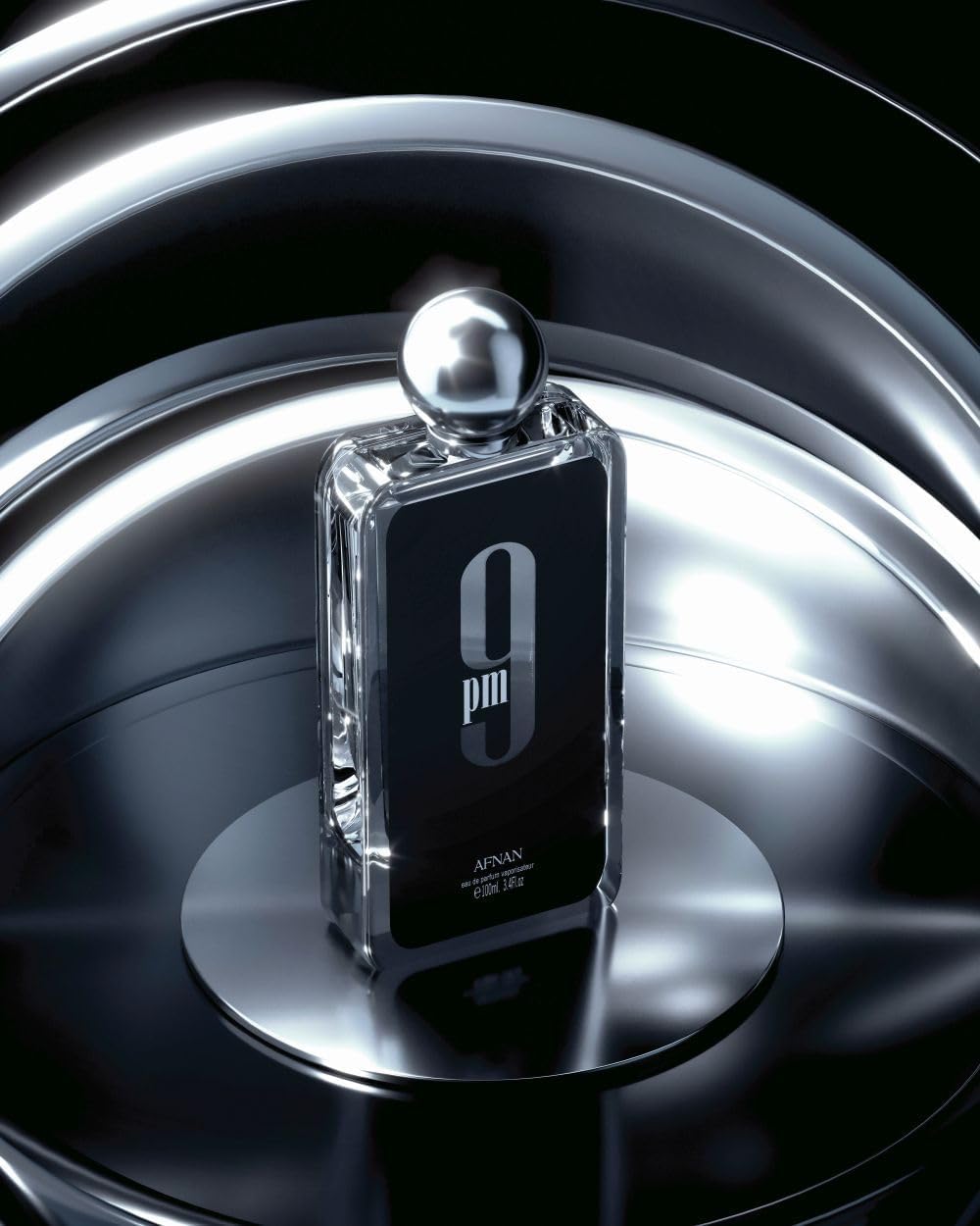 9PM Eau de Parfum 100 ml, würziger Duft mit Vanille und Tonka, intensiver Duft für den Abend