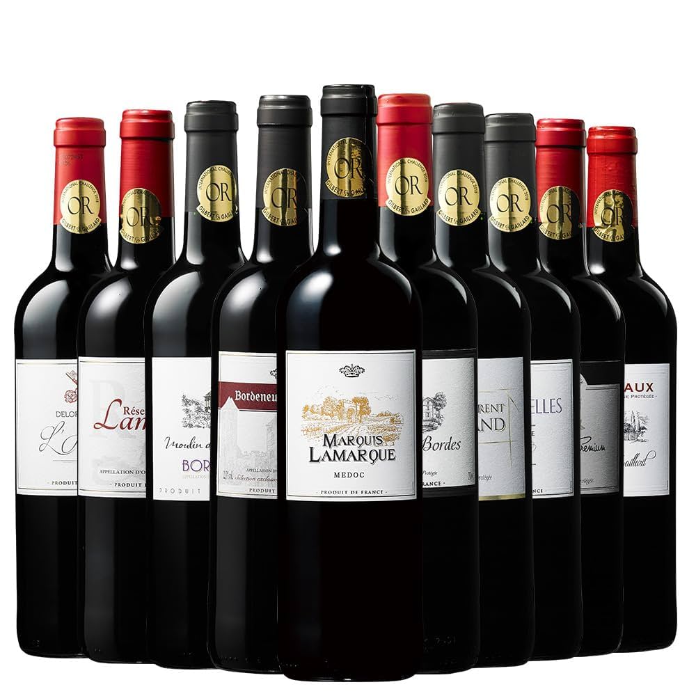 オーガニック.. .ボルドー金賞など 白 10本セット 6冠金賞＆格上入り！ボルドー金賞白10本セット 第21弾