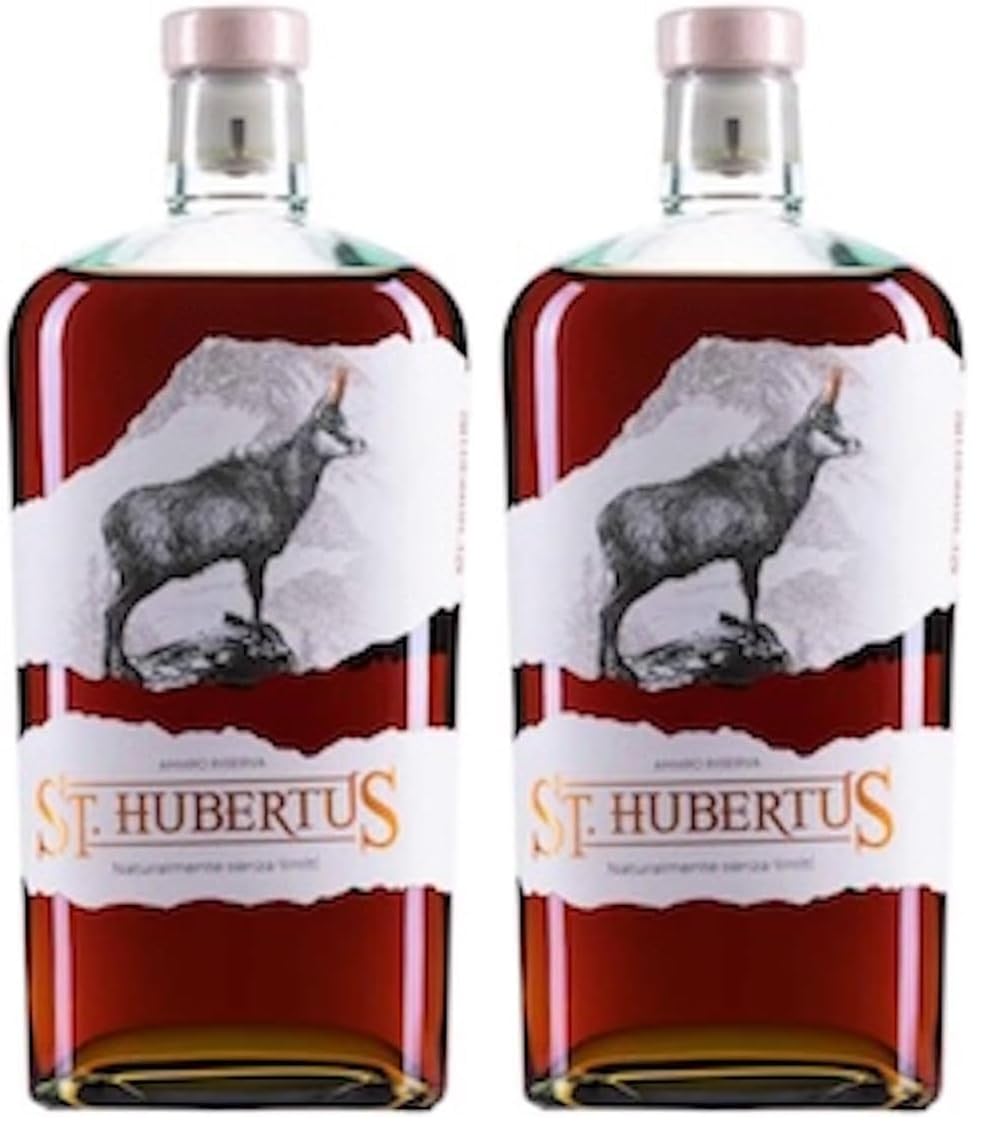 Bordiga Amaro St. Hubertus - 700 ml (Confezione da 2)