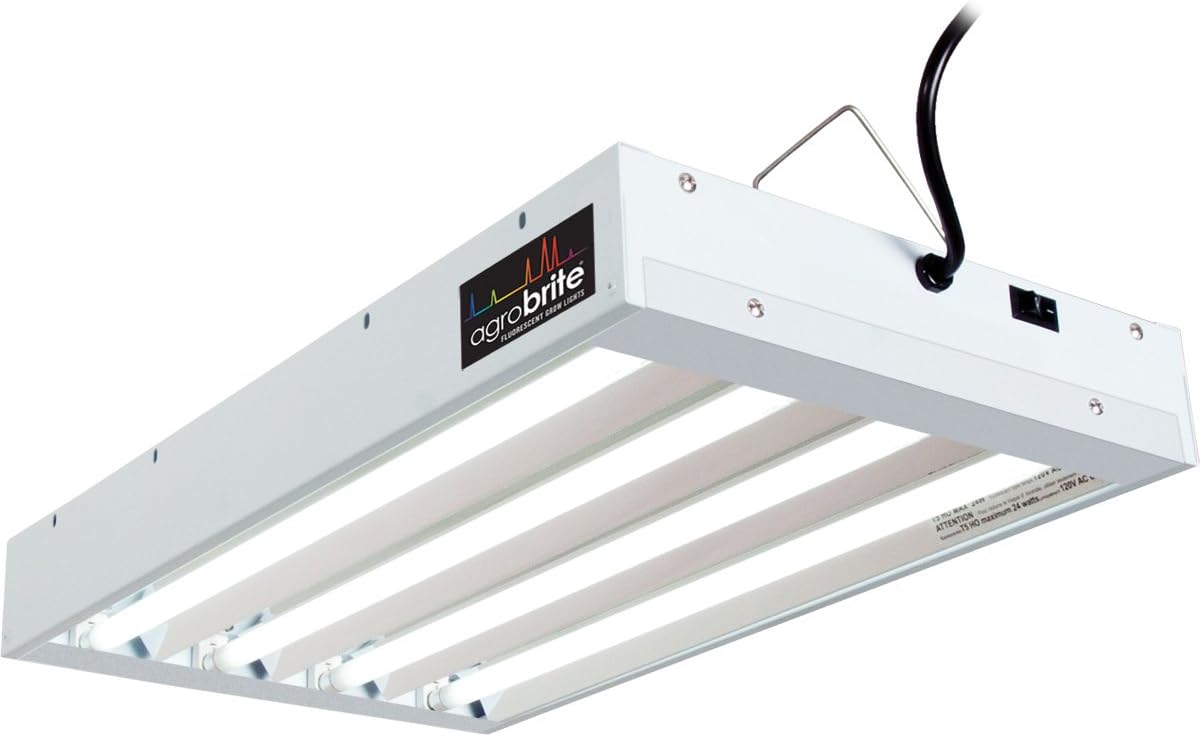 T5 2Ft 4 Tube Fixture w/Bulbs