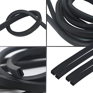 2 PCS Hard Saddlebag Lid/Cover Weather Strip Rubber Seal Gasket for Harley Touring 1994-2013 Road King, Road Glide, Street Glide, Electra Glide, Ultra-Classic FLT/FLHT/FLHR/FLHX/FLTR/FLTR