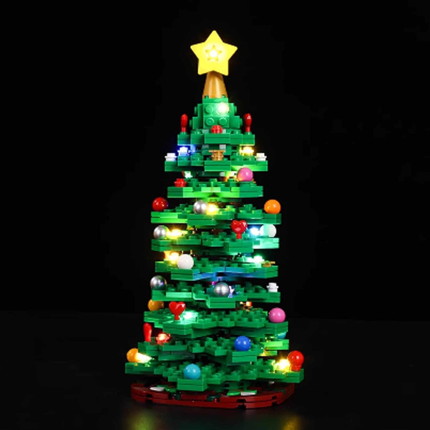 LED Lighting Kit Compatible with Lego 40573 Christmas Tree Series LED Light Set (Model Kit Not Included - Lighting Components Only) (Classic Edition)