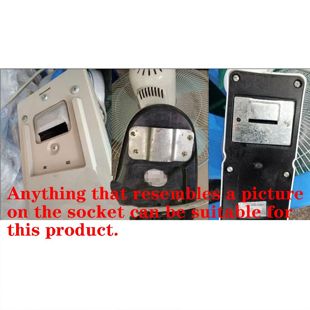 DEEPCRAFF 1 Set Wall Fan Mounting Bracket Metal Curved Fan Wall Holder For Reliable Mounting - View #4