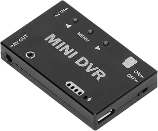 VGEBY Mini-FPV-DVR moduł NTSC-PAL-przełączany z wbudowanym akumulatorem – rejestrator wideo audio do modeli RC