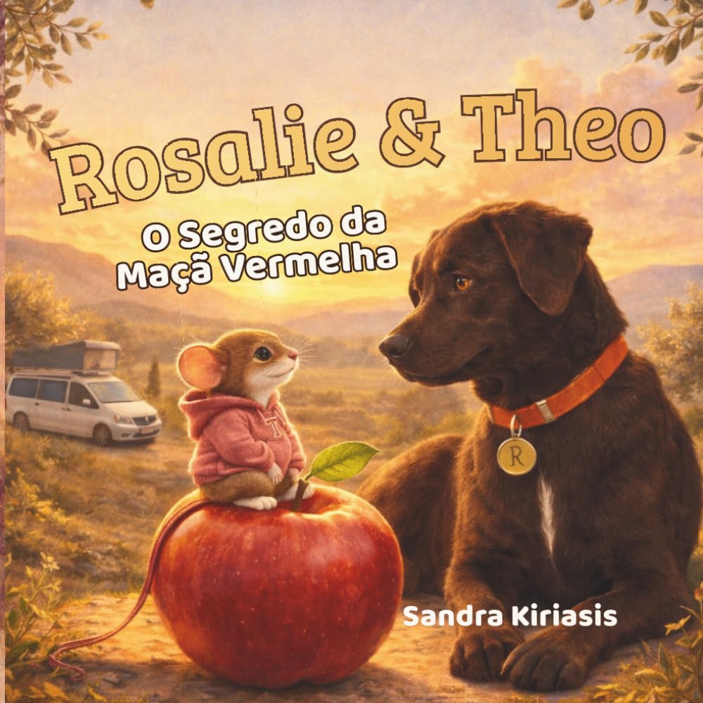 Rosalie & Theo – O Segredo da Maçã Vermelha: Um livro infantil encantador sobre coragem, amizade e encontrar um lugar para chamar de lar