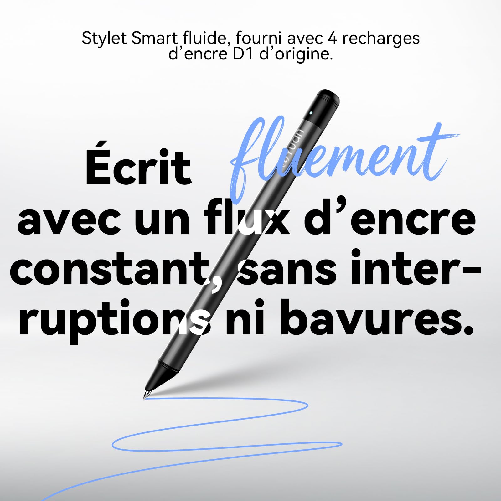 Yuan Smart Writing Set, A4 Carnet Tablette de Papier sans Fil Bluetooth | Carnet Intelligent A4 avec Stylo Connecté, Bloc-Notes Electronique pour la Prise de Notes, l'art Numérique et Les Réunions