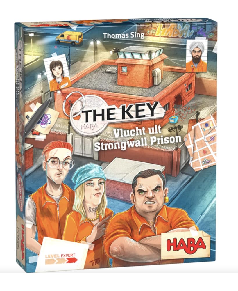 Haba Gra planszowa The Key - ucieczka z Strongwall Prison Experten Edition.
