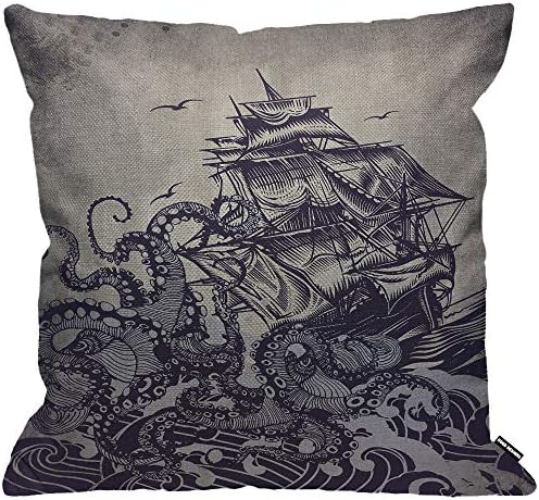 HGOD DESIGNS Cushion Cover Afro African Women With Purple Hairstyle Blow Bubbles Throw Pillow Cover Home Decorative for Men/Women/Boys/Girls living room Bedroom Sofa Chair 18X18 Inch Pillowcase