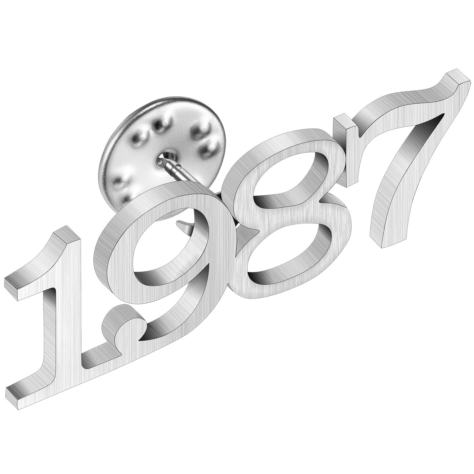 AMITER Birth Year Lapel Pin, 1970-2025 Enamel Brooch Pins Tie Tacks for Men &amp; Women Birthday, Graduation, Anniversary