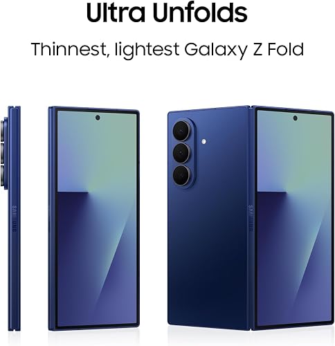 Samsung Galaxy Z Fold7, 256GB, Jet Black (CAD Version & Warranty) - AI Smartphone, Snapdragon 8 Elite, 200MP, Foldable Dynamic AMOLED Display, Mult-Tasking w/Galaxy AI - 3