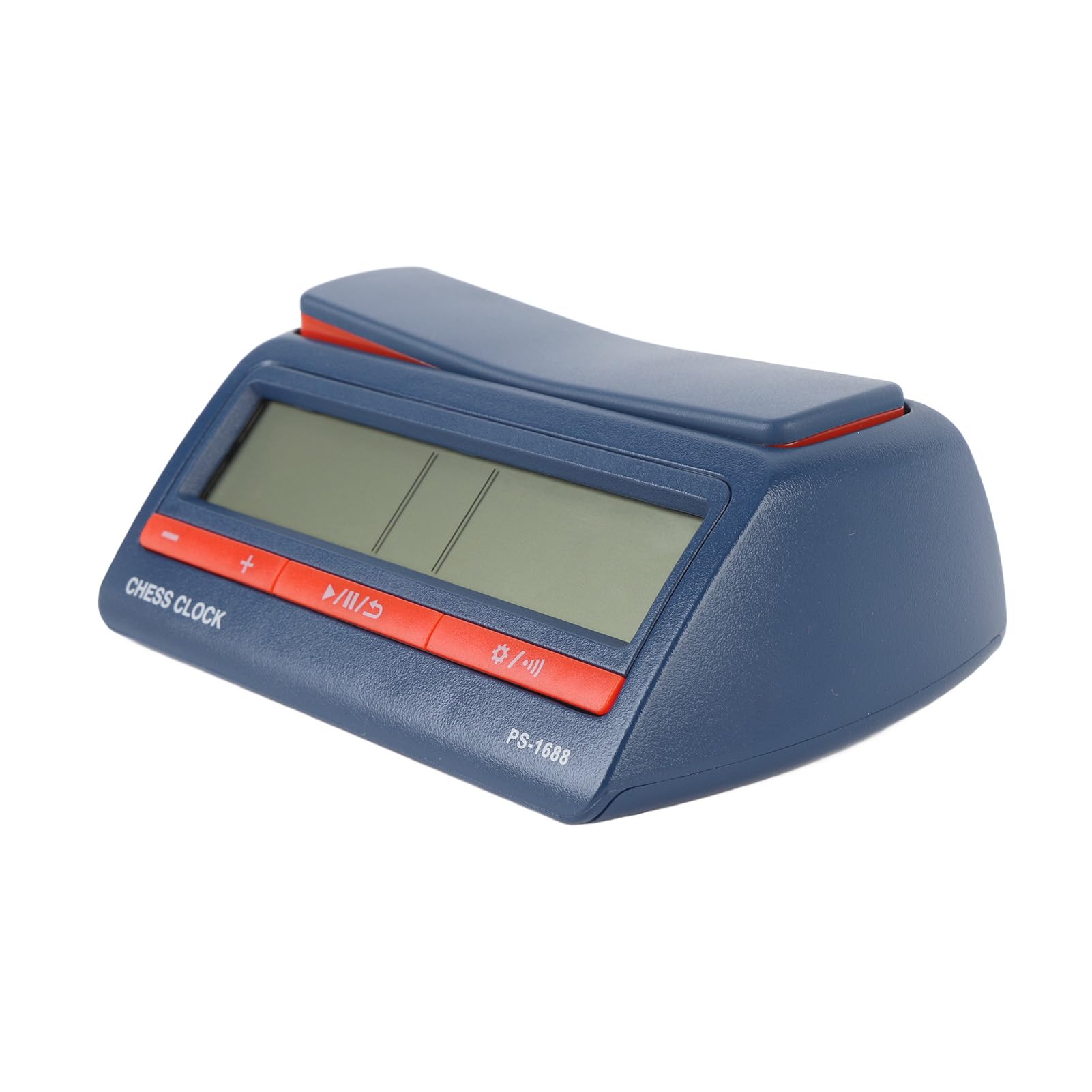 Horloge D'échecs Numérique Portable, Minuterie Professionnelle pour Jeu de Tournoi, Grand écran, Retard de Bonus, Plastique Noir, Joueurs D'échecs Chinois Go