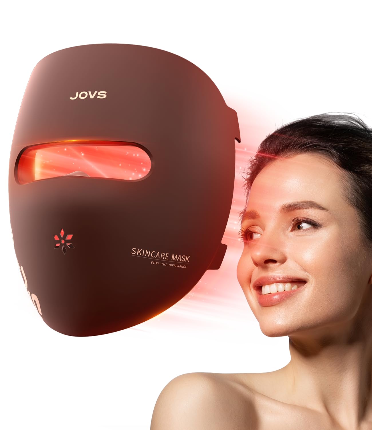 Red Light Therapy for Face Beauty Device with LED Light Therapy for Face 4 Modes and Portable Skin Care Tools for Home Use
