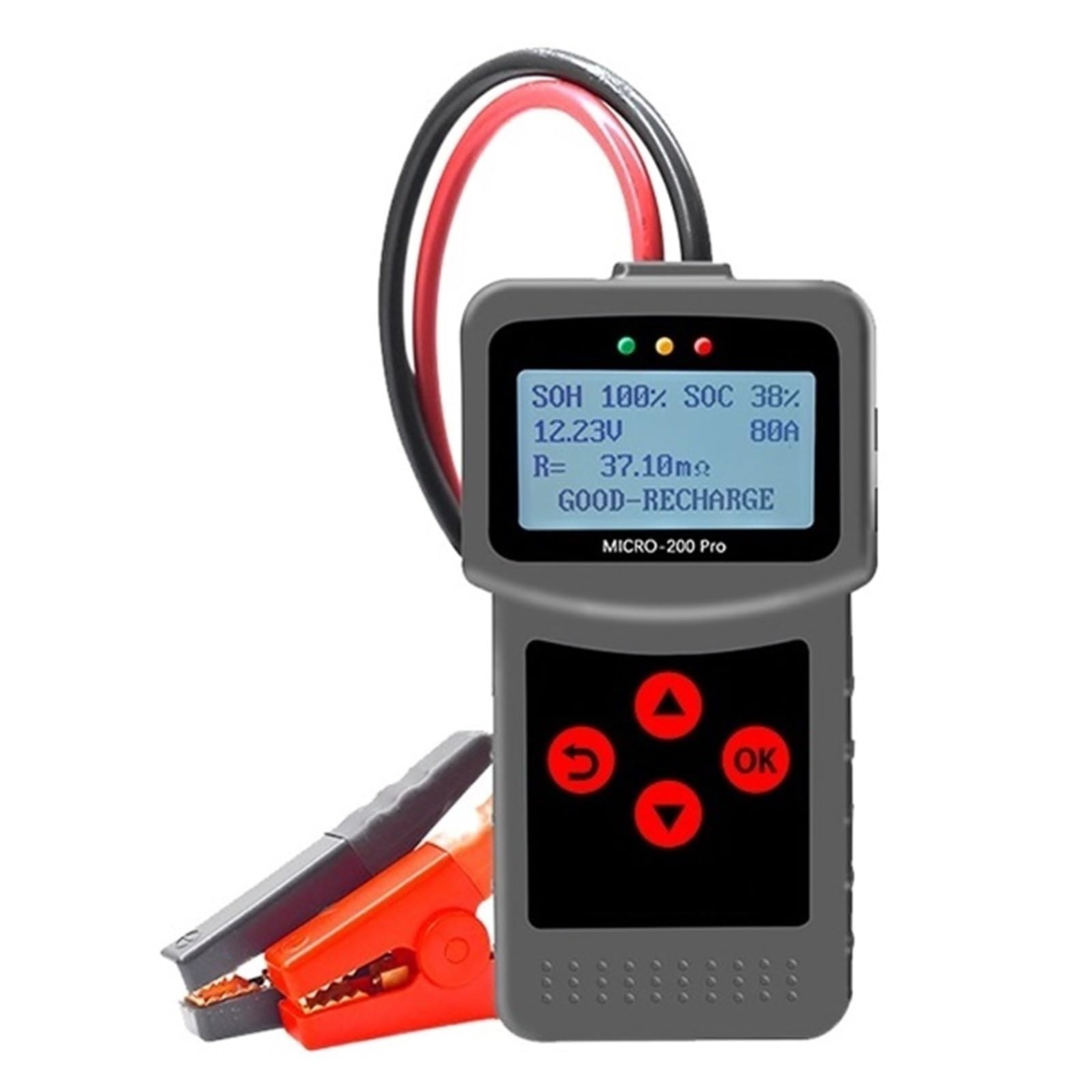 Tester Pojemności Akumulatora 12 V Tester Akumulatora Samochodowego Do Warsztatu Garażowego Narzędzia Samochodowe Mechaniczne