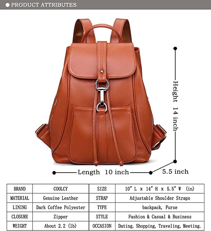 Image of Women High Qulity Multipurpose Backpack Handbag Purse, Travel Backpack Shoulder Bag for Ladies,Girls,Unisex