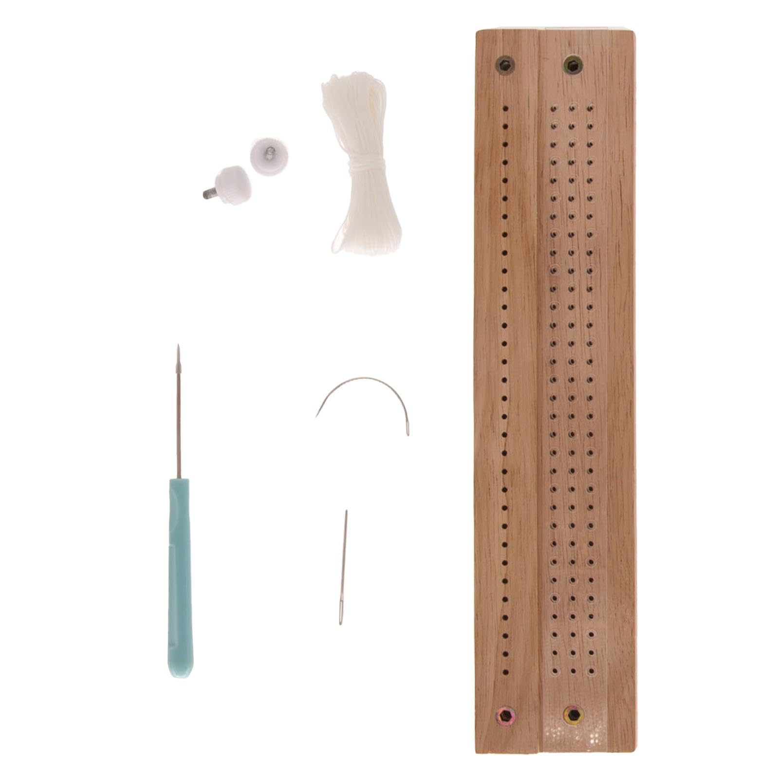 Kit Rilegatura Libri Wankon - Pressa In Legno, Punteruolo, Fili, Per Fai Da Te E Riparazioni - Foto 5