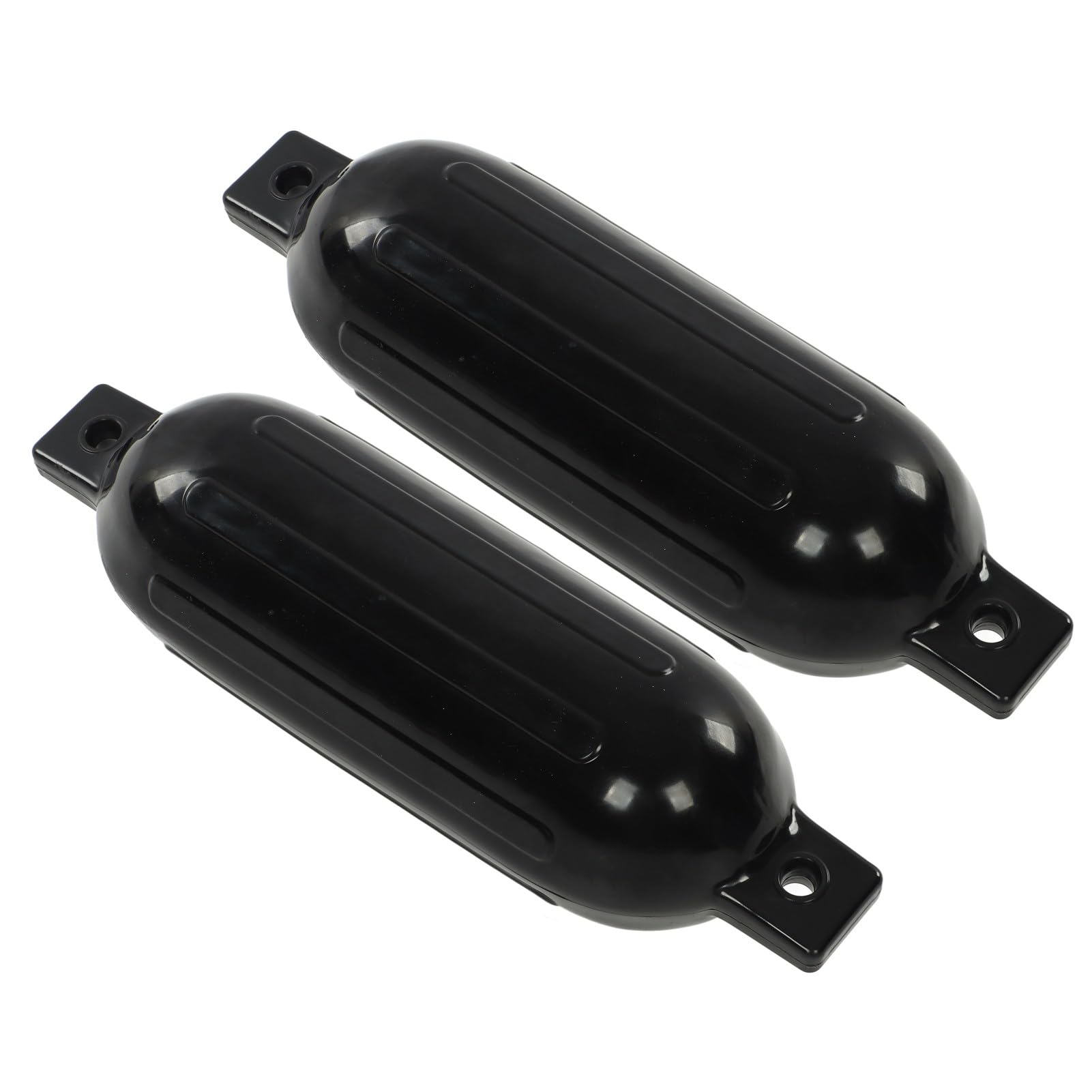 Psytfei Boat s 2pcs Dolphin Boat s 6.5 X 23 Inches Bumper Inflatable for Yachts Fishing Boats Pneumatic Boats Black