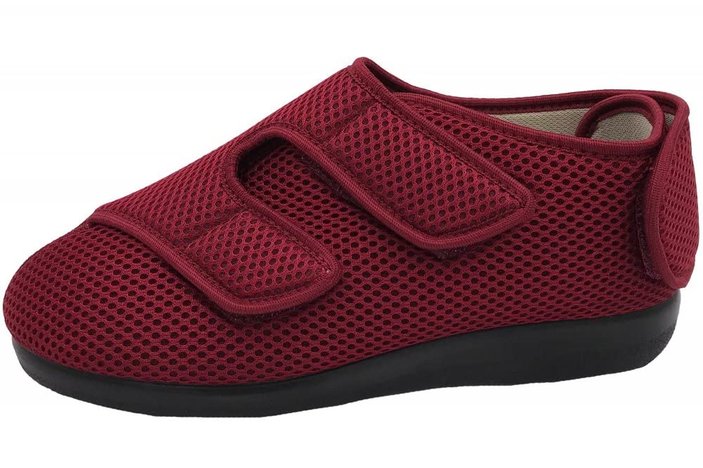 Klettschuhe Hausschuh lose Einlage Verband- und Rehaschuhe weit geschnitten