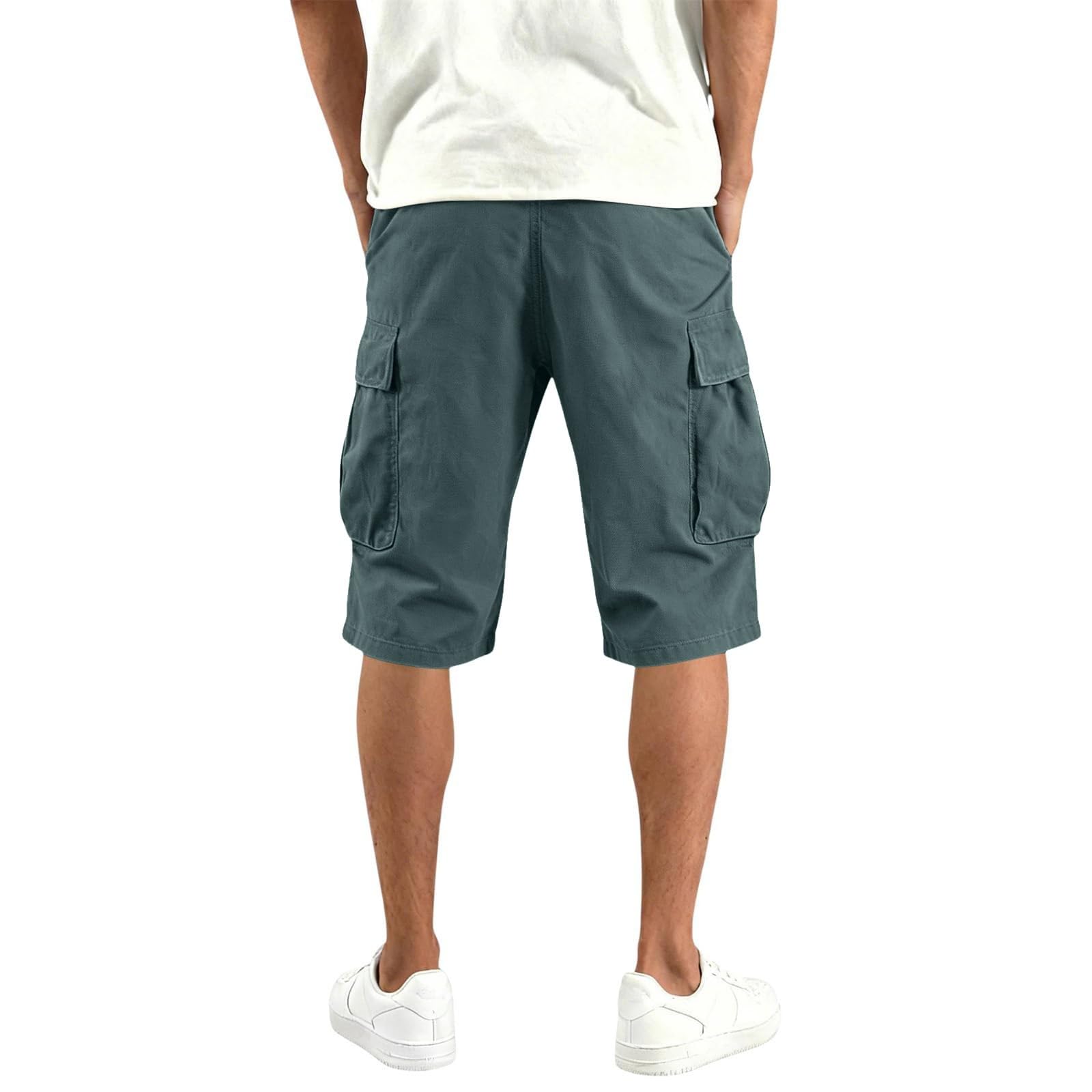 Bermuda Cargo Homme Sport Pantacourt Ete Grand Taille Randonnee Travail