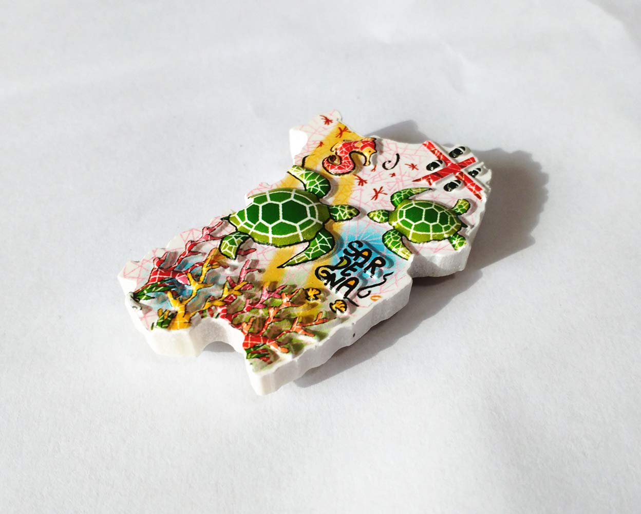 Magnete Frigorifero 3D Frejus Francia Souvenir 7x5,5 Cm
