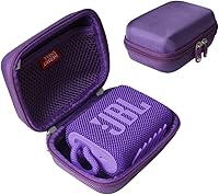 Vista 17 de Hermitshell Estuche rígido de viaje para altavoz Bluetooth portátil JBL Go 3 (negro)