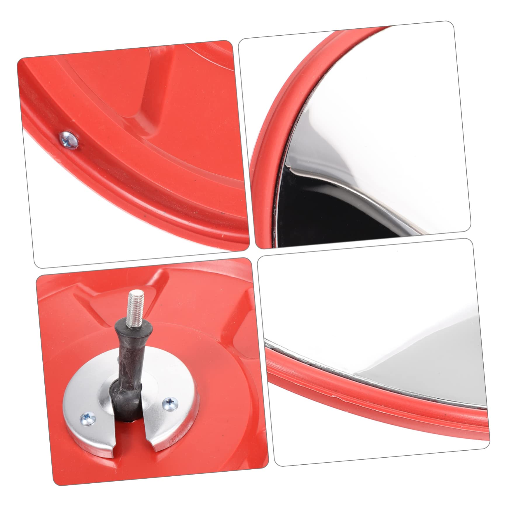 Mikikit Miroir Convexe Pour Sécurité Intérieure Miroir De Signalisation Pour Allée Pour Coin De Rue
