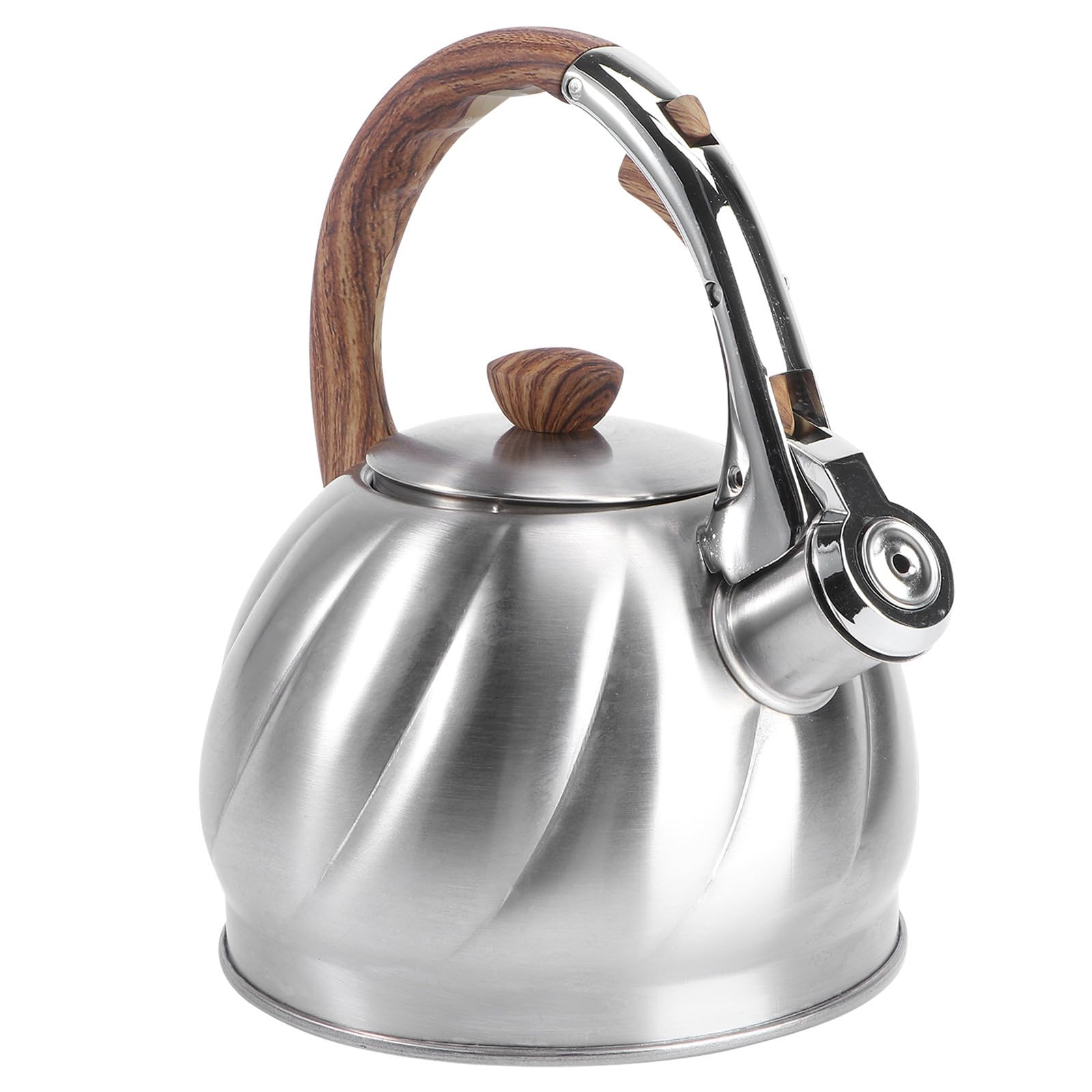 Tetera Silbante de Acero Inoxidable 2,0 L para Inducción y Gas