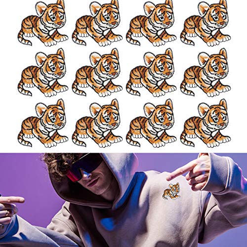 Tiger Patch Adesivi in ​​stoffa fai da te