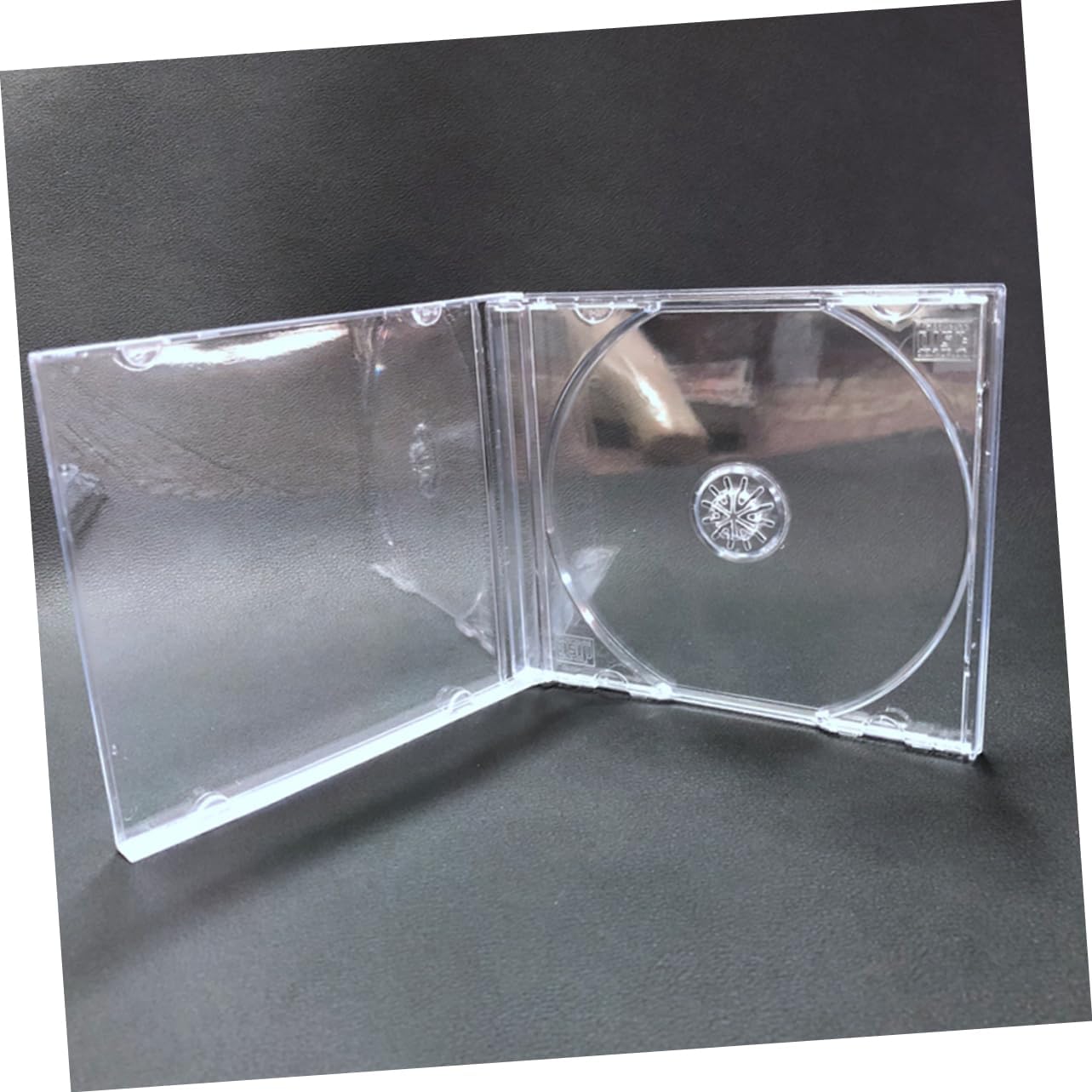 BESTOYARD 6pcs Cd DVD Packaging Box White and Grey for Cd Storage Media Video Organization for Home Use and Travel