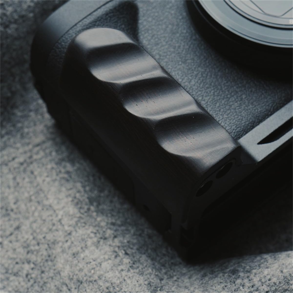 Amazon | Canon PowerShot V1 専用 カメラウッドグリップ 高級檀木材