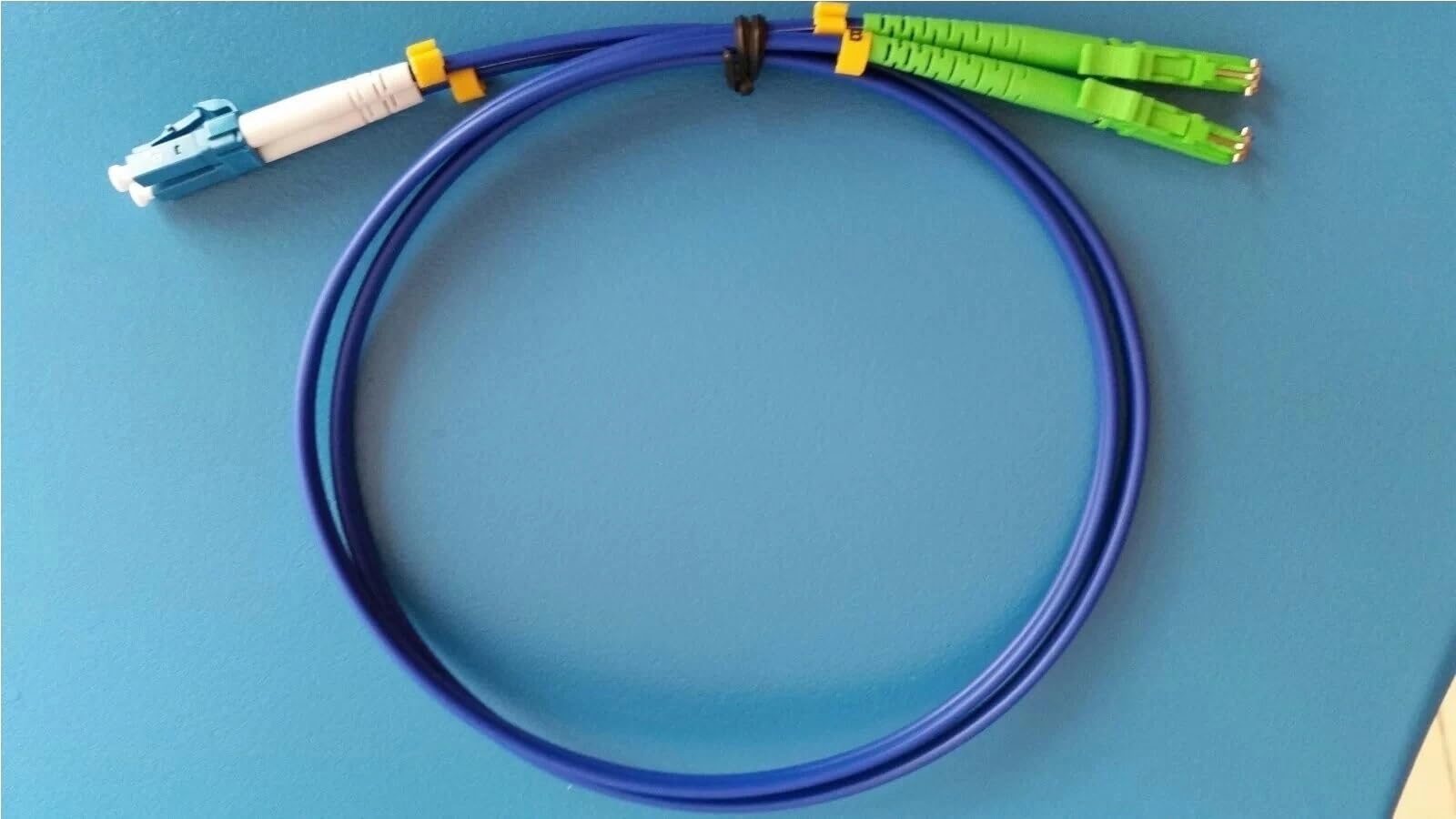 Latiguillo de fibra óptica blindado de 2 núcleos, 1-30 m, azul, monomodo, 10 m, 20 m, 5 m, 2 fibras, LC, ST, FC, SCA, LCA, FC, E2000, SM, ftth, puente 2C(5pcs 3-m LC-LC)