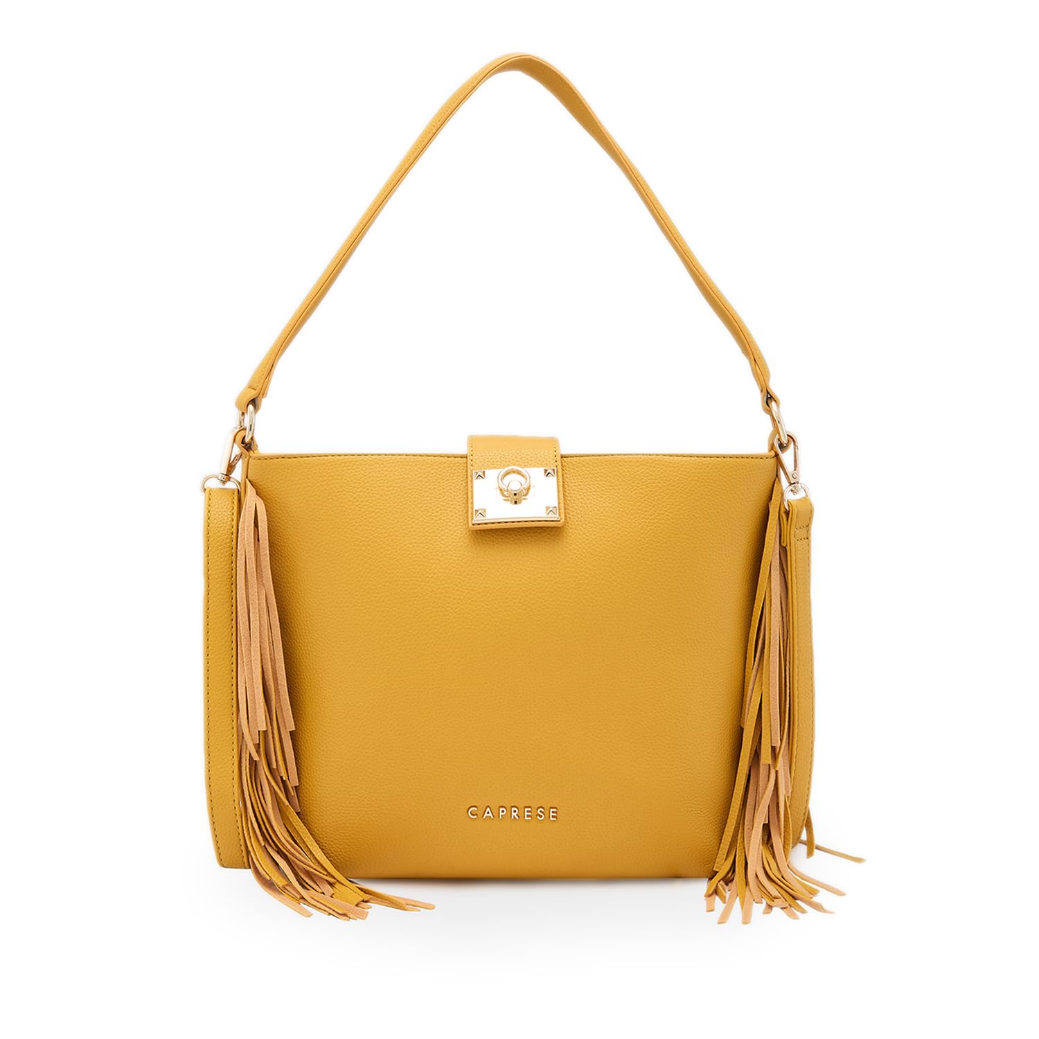 Caprese Cindy Hobo, Yellow-Medium | Stylish Shoulder Bag for Women | Spacious Compartment | Perfect for Casual & Daily Use (B0DDCN51BQ) Amazon Price History, Amazon Price Tracker