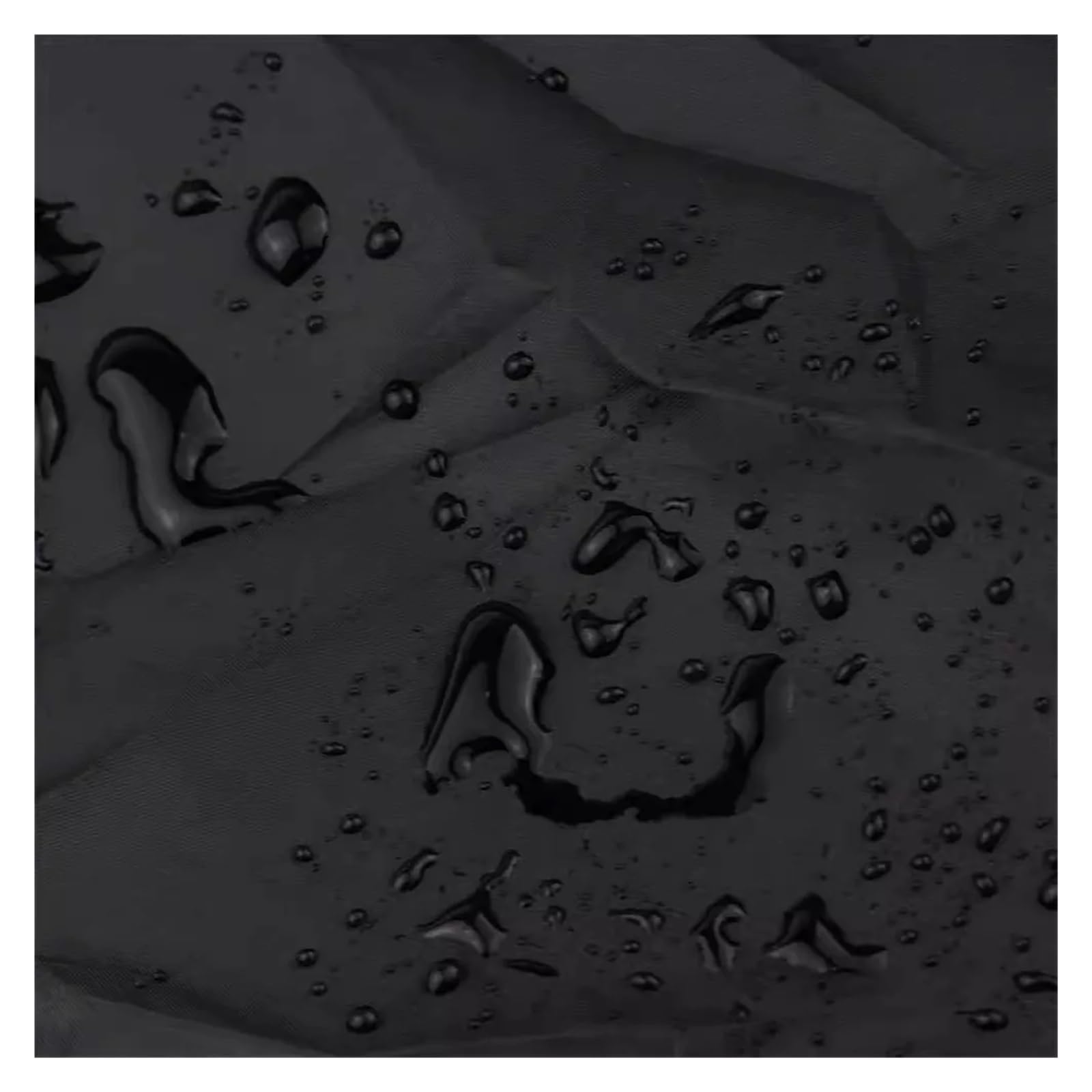 Grande borsa portaoggetti for albero di Natale, cerniera impermeabile per Conservazione(Black116x47x51cm)