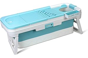 Large Portable Freestanding Foldable Bathtub for Adults