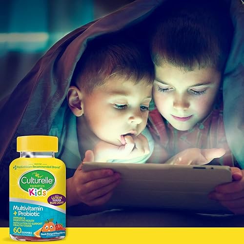 Miniatura 9 de Culturelle Gomitas multivitamínicas + probióticas para niños, digestivas + apoyo inmunológico*, con luteína para apoyar una visión saludable*, sabor