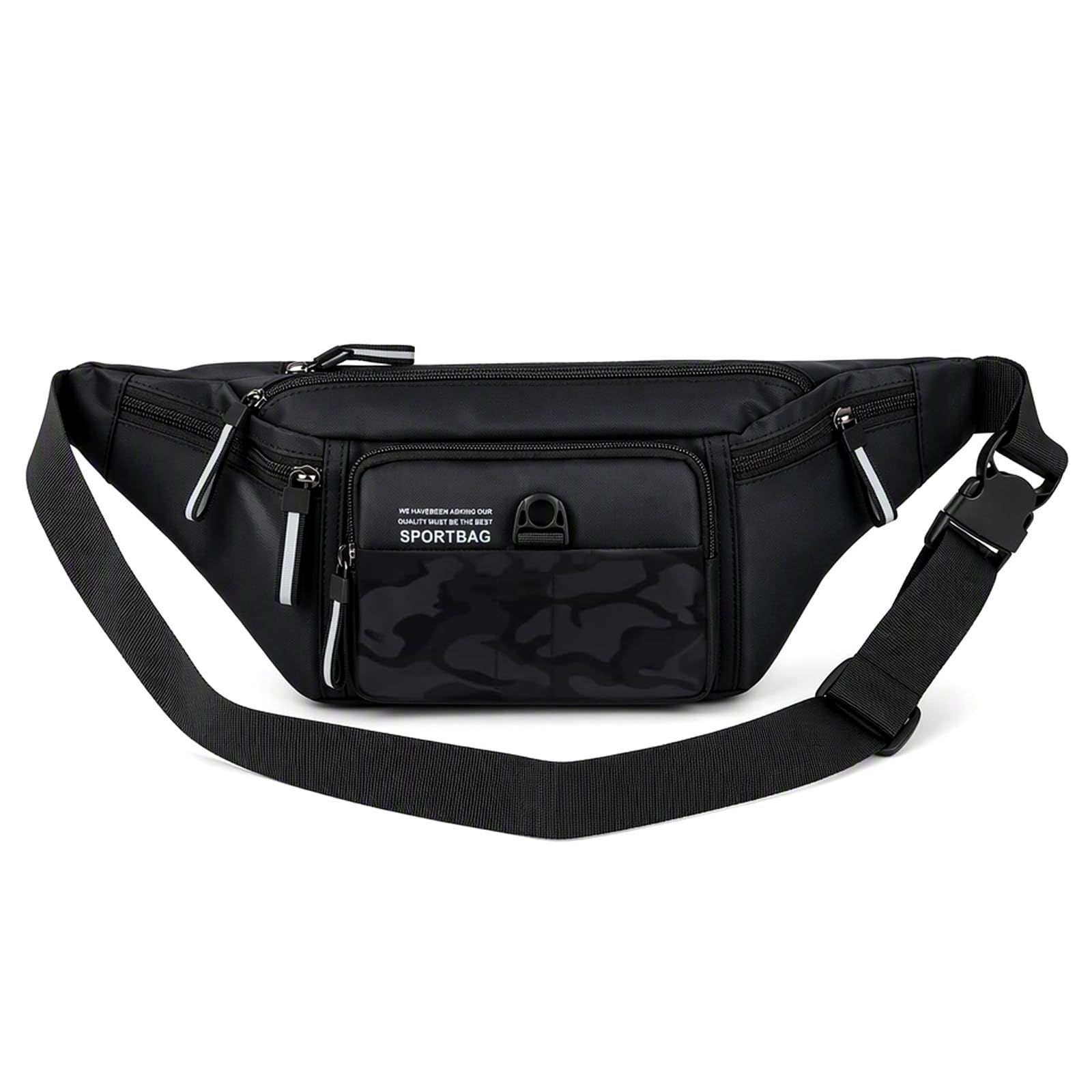Elovara Bum Bag, Cross Body Bag, Fanny Pack with Adjustable Belt