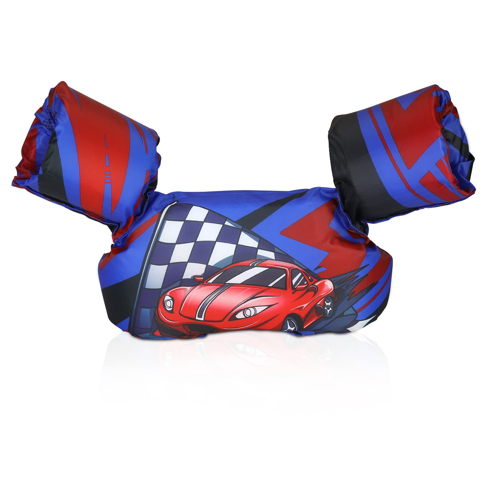 Biange Toddler Swim Vest, Swim Floaties Pool Float for Kids 20-30-50+ lbs, Puddle/Beach Swimming Jumper, Boys/Girls Learn to Swim