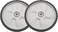 Vista 1 de 2 ruedas universales de plástico 490-325-0023 de 11 x 1.75 pulgadas para MTD, Craftsman, Toro