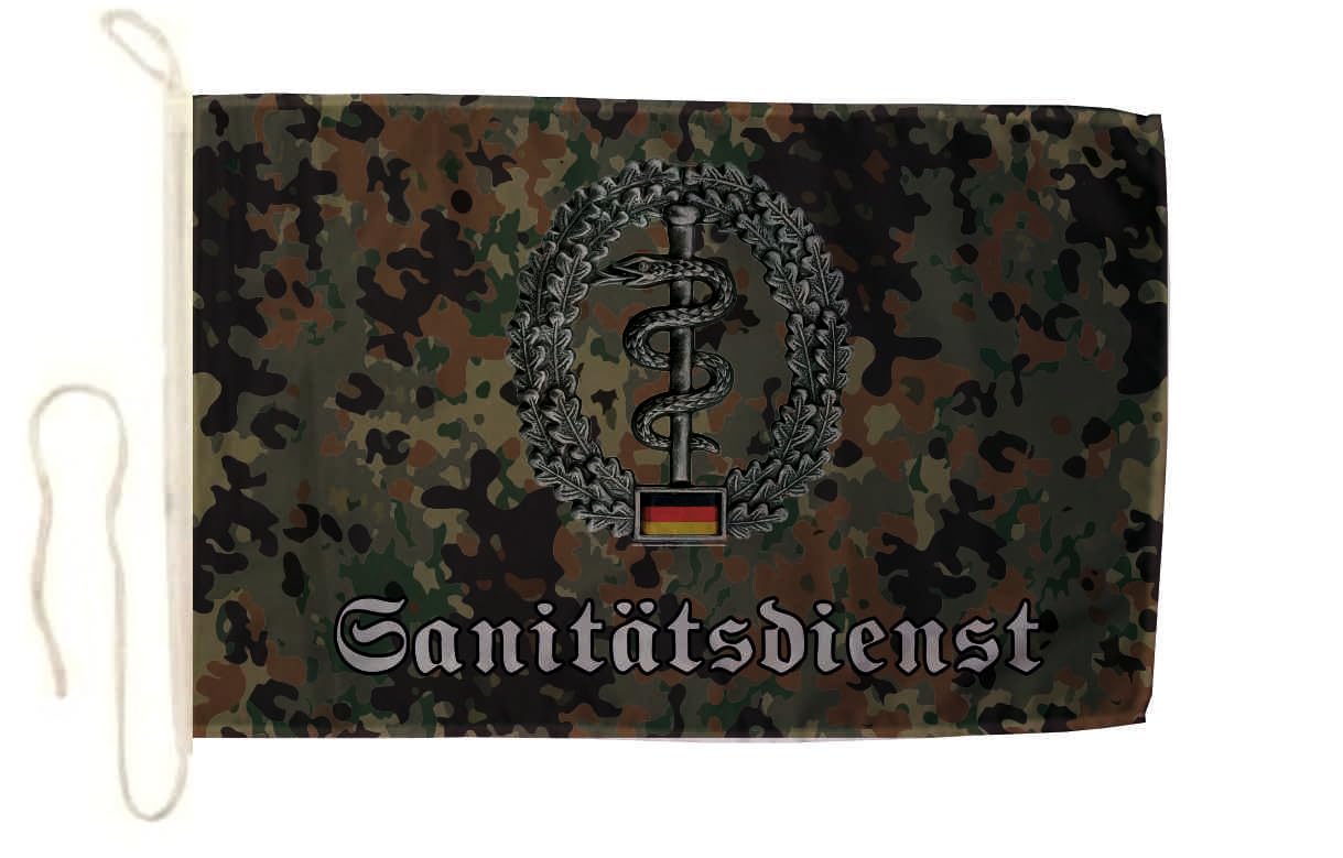 Drapeau camouflage BW Sanitaire 120x180 cm de qualité supérieure pour bateau