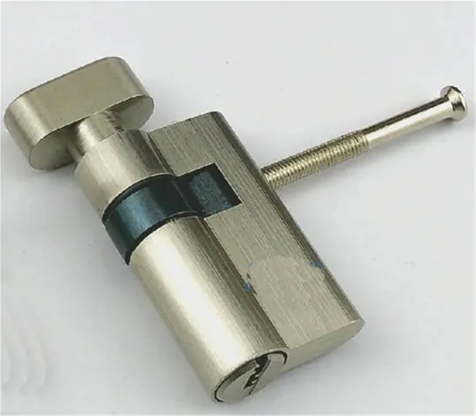 Sxolcoufoh Type B Glass Door Lock Cylinder Asymmetrical Core Height 32Mm Length 50Mm With 5Keys 1Pcs(Type B)