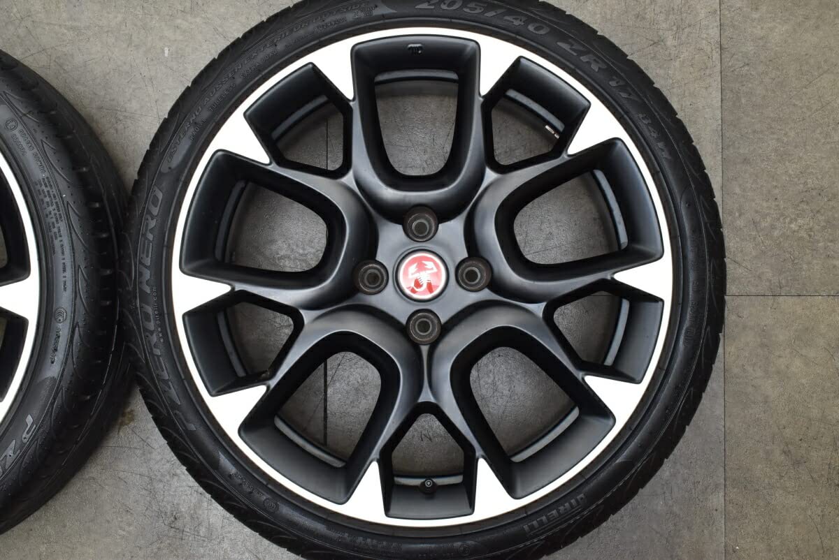 アバルト純正ホイール4本(17インチ)