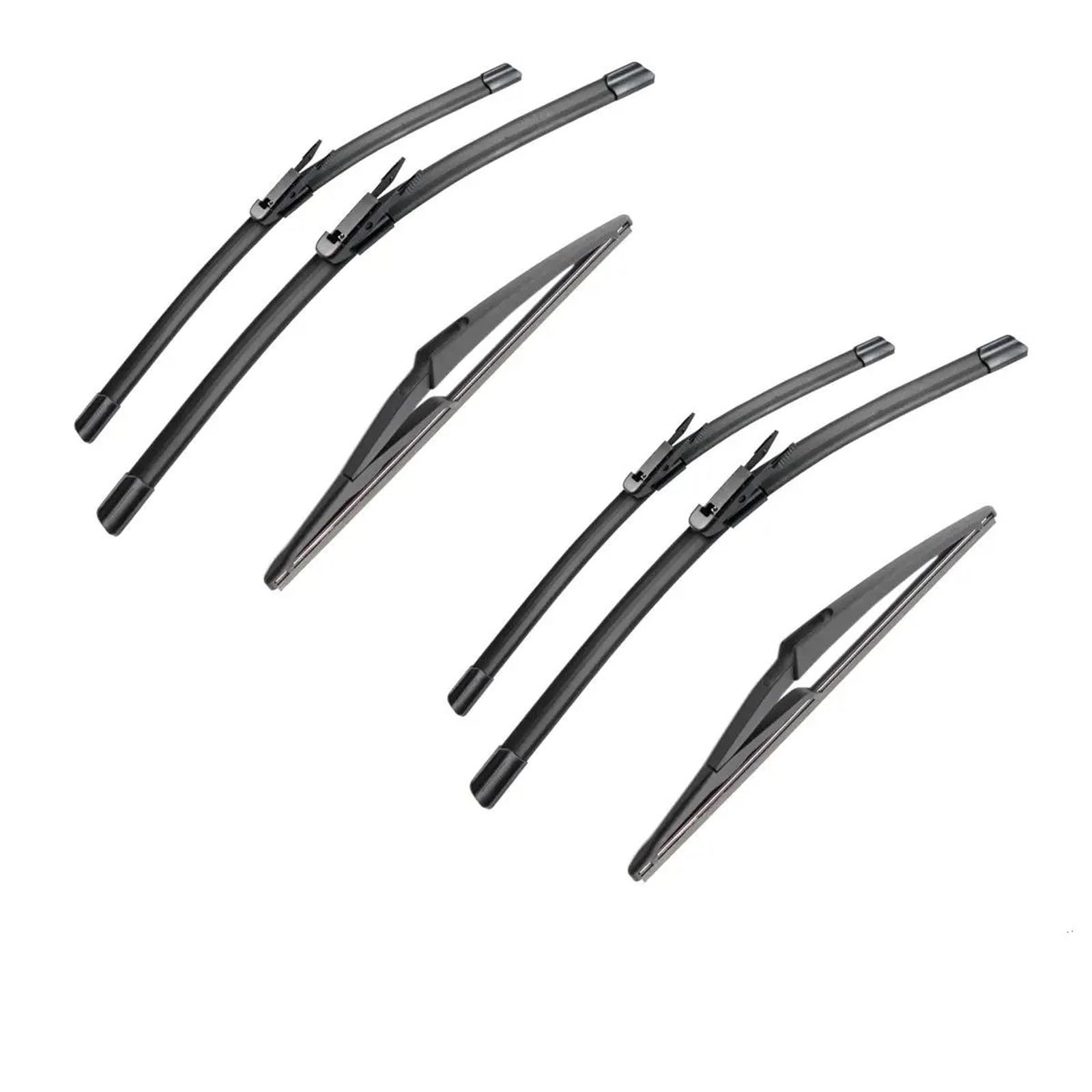 Para Nissan Qashqai J10 2006-2013 Escobillas Limpiaparabrisas Delanteras Y Traseras De Coche Accesorios Para Automóviles Limpiaparabrisas(6pieces)
