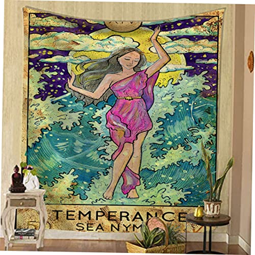 Tapisserie tarot haut de gamme couverture murale en polyester imprimé 3D