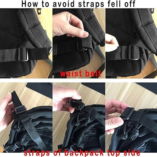 Miniatura 7 de REEBOW GEAR - Mochila táctica militar grande para el ejército de 3 días bolsa de insectos Molle mochilas para deportes al aire libre senderismo