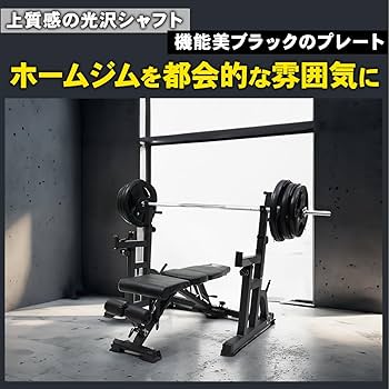 Amazon.co.jp: STEADY バーベルシャフト プレート セット 60kg / 80kg