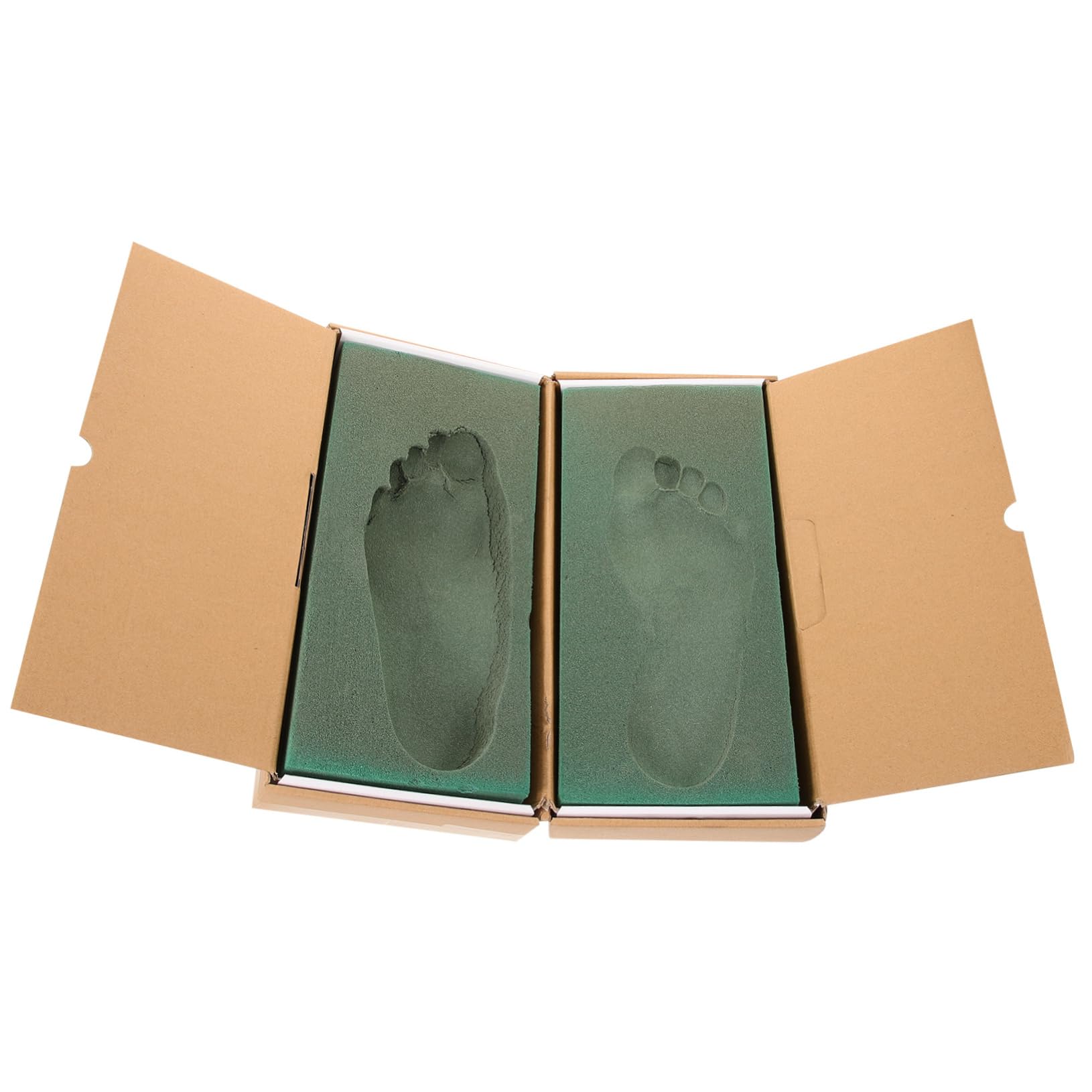 ORFOFE Shoe Orthotic Molds Foot Impression Foam Box for Precise Foot Shape Duplication