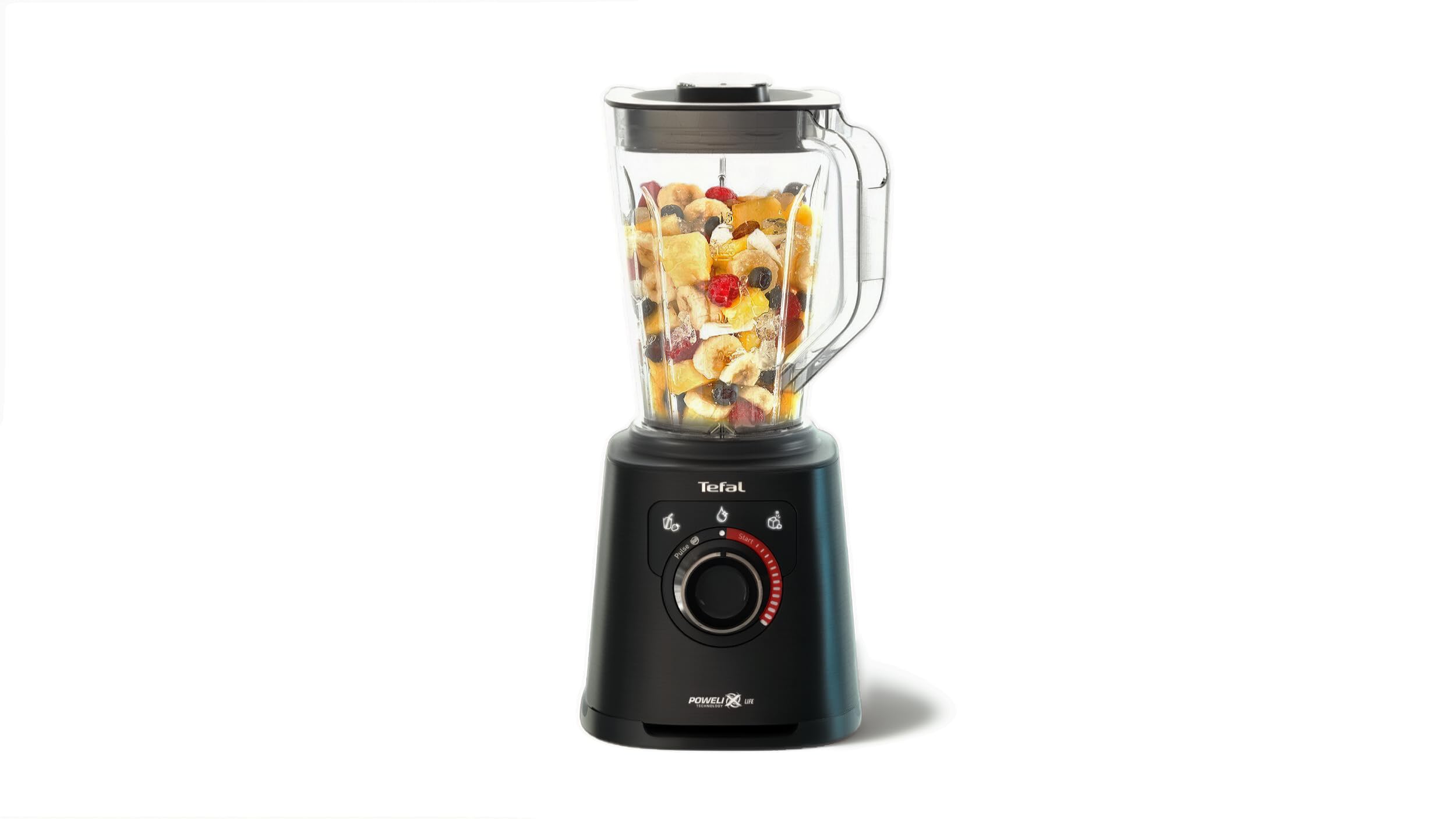 Sponsored Ad – PerfectMix+ High-Speed Blender, 2L Lightweight Tritan Jar, Durable Titanium Powelix Blades, 1200W, Powerful Blending, Smoothie, Soup, Auto Clean Program, Dishwasher-Safe Parts, Black, BL88A840