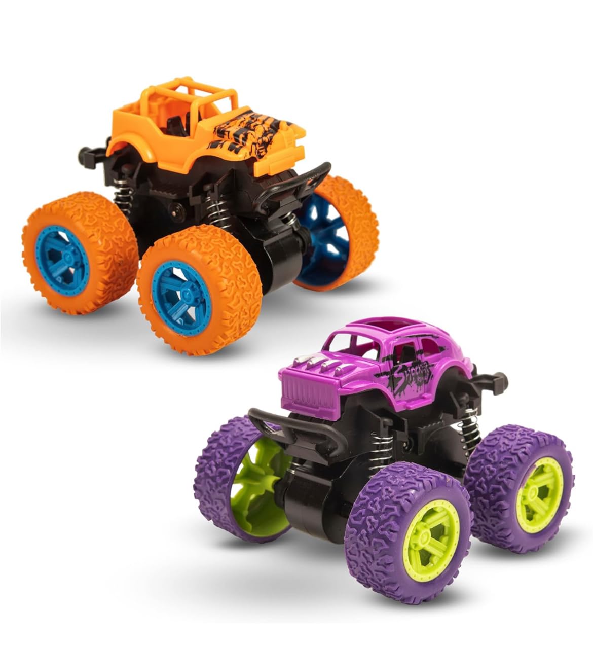 See full amazon price history chart for Elegance 4x4 Mini Monster Friction Power Truck Kids Age 3-8 | 360* Drift Stunt Car | Push & Go | Off-Road Toy Car | Birthday Gift for Boys & Girls. (Colour May Vary). Pack of 2 Elegance 4x4 Mini Monster Friction Power Truck Kids Age 3-8 | 360* Drift Stunt Car | Push & Go | Off-Road Toy Car | Birthday Gift for Boys & Girls. (Colour May Vary). Pack of 2 (B0DF5Z79YX) Amazon Price History, Amazon Price Tracker