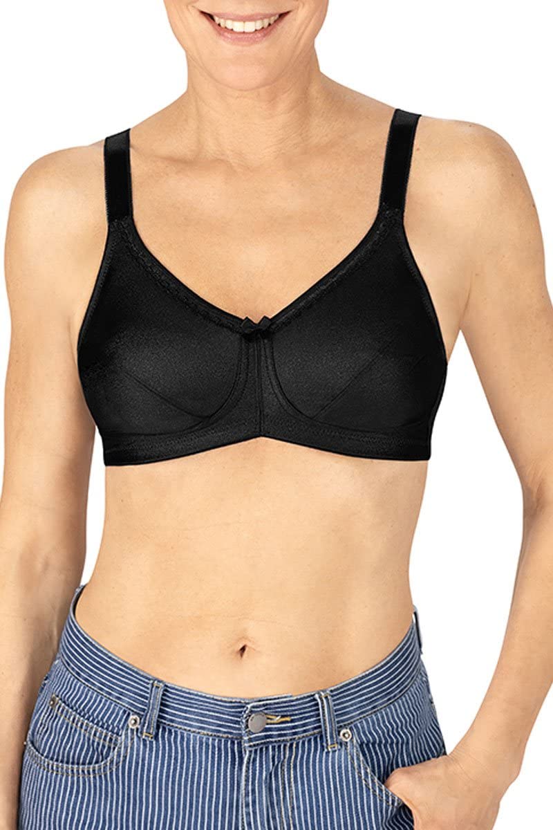 Amoena Women's Rita Wire-Free with Coolmaxa Pockets Bra