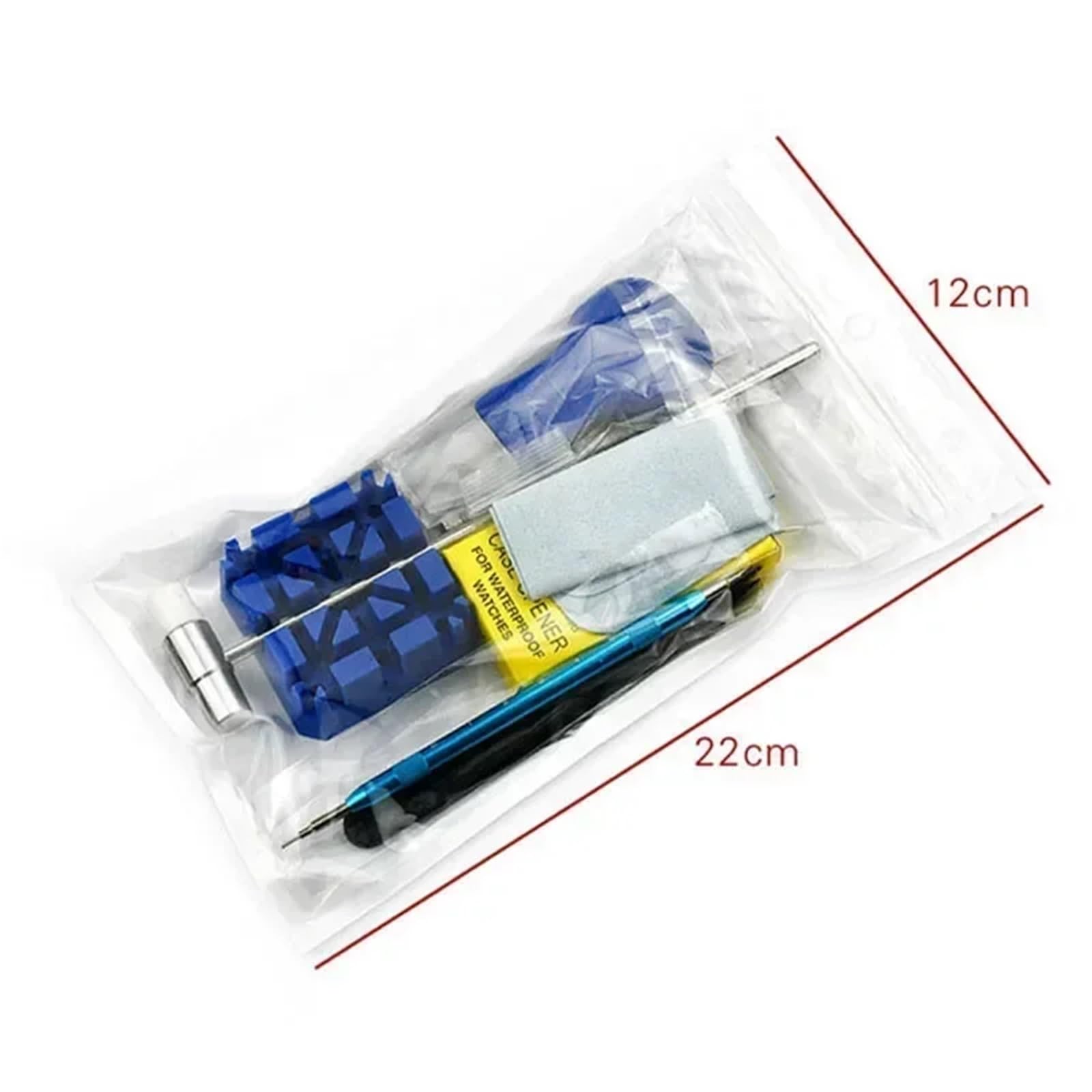 Kit De ReparacióN De Relojes 29 Uds conjunto de herramientas de reparación de relojes abridor de relojes Kit de herramientas de reparación reloj palanca cuchillo destornillador Pin martillo conjunto f